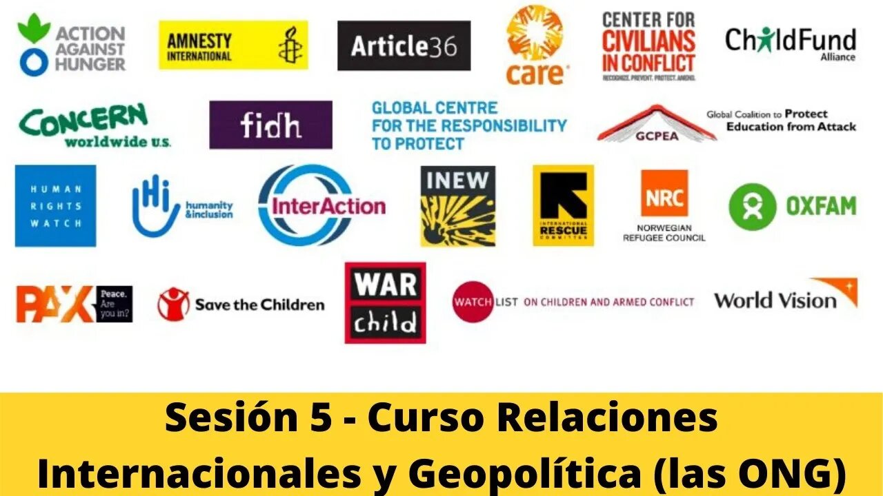 Sesión 5 - Curso Relaciones Internacionales y Geopolítica