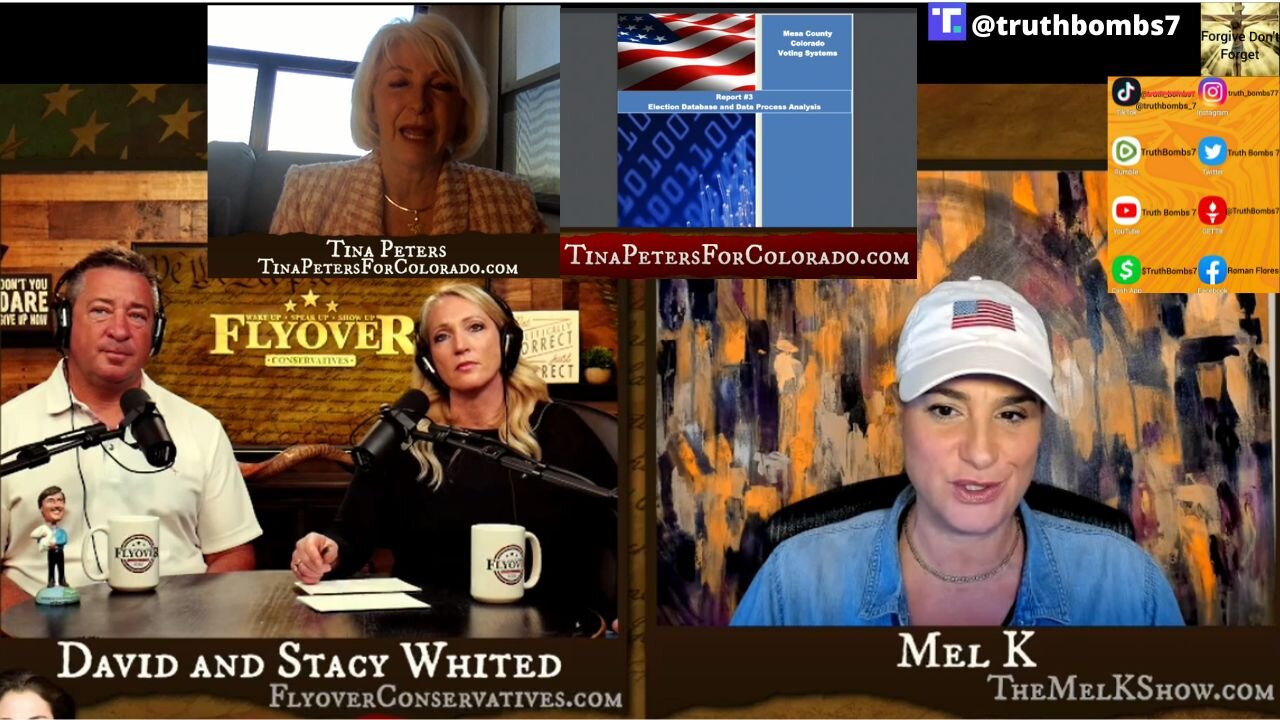 6/28/2022 Flyover conservatives Show: Exposing Election Fraud | Tina Peters, Canceling God | Mel K