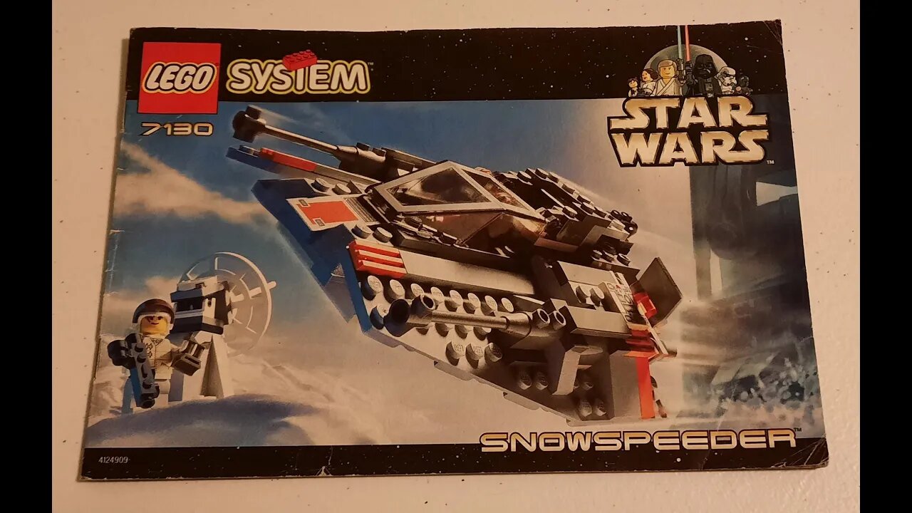 Lego Star Wars Snowspeeder set #7130