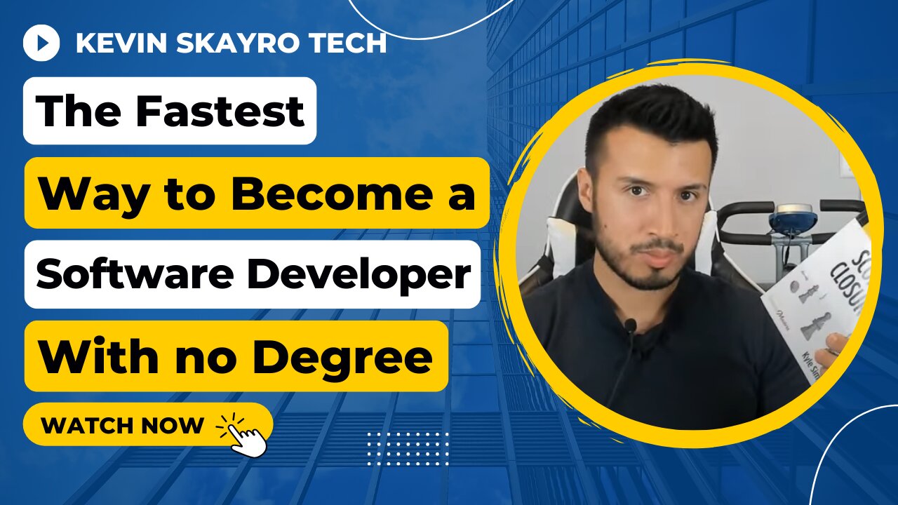 The Fastest Way to Become a Software Developer with no Degree