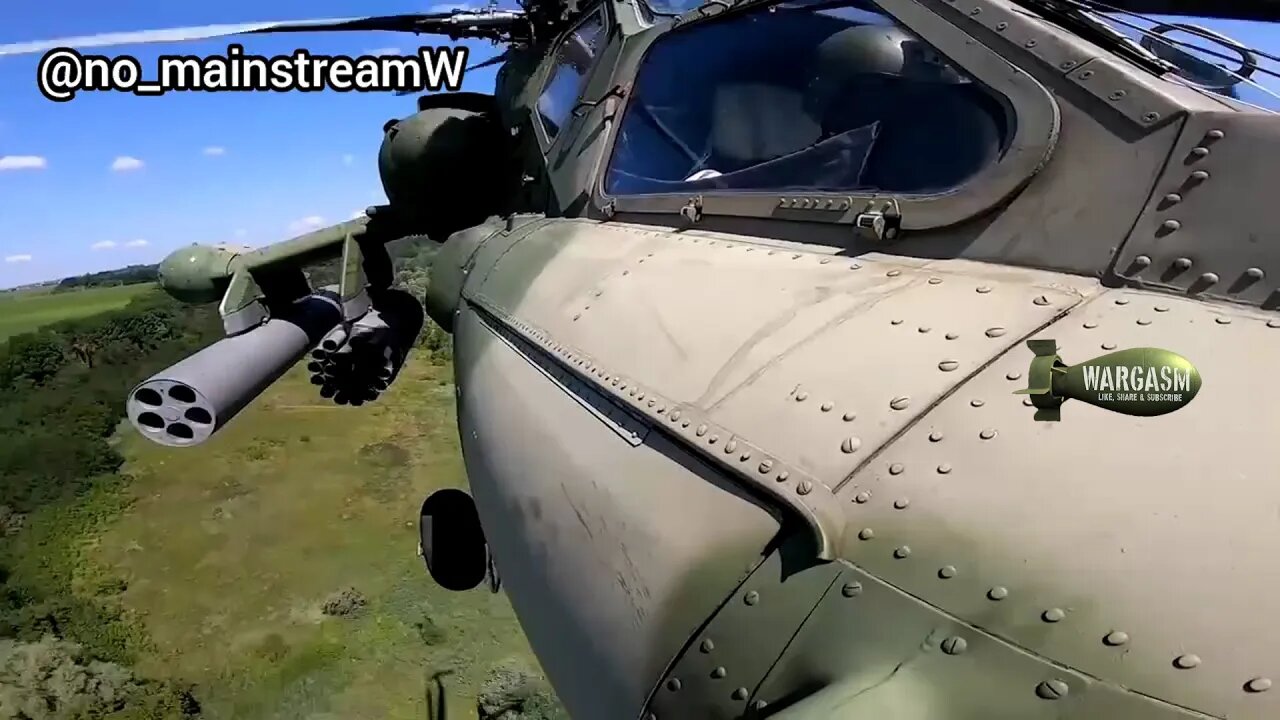 Russia's Mi-28 Night Hunter helicopter in profile