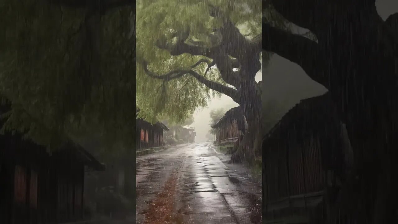 雨声睡眠催眠曲：大雨声提高睡眠质量，快速治愈失眠ASMR#shorts #rainsounds #rain #sleep #shortsvideo #feel