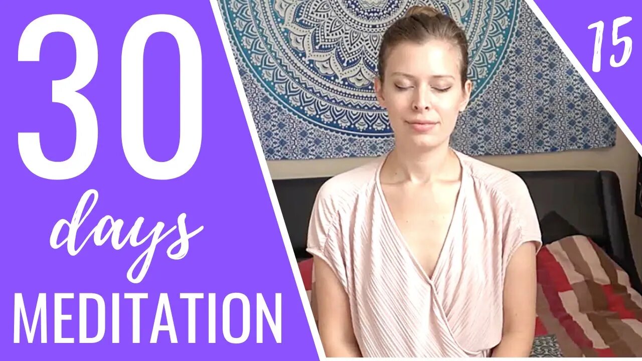 5 Min Meditation Timer | Day 15 | 30 Days Meditation Challenge (For Beginners)