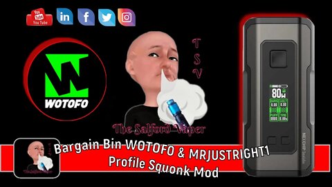 Bargain Bin Wotofo Profile Squonk Mod