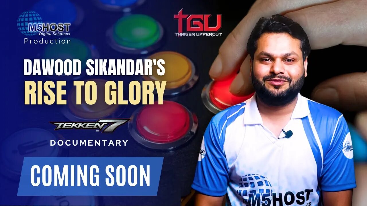 The Tekken Journey: Dawood Sikandar's Rise to Glory | Official Trailer Produced by @m5host