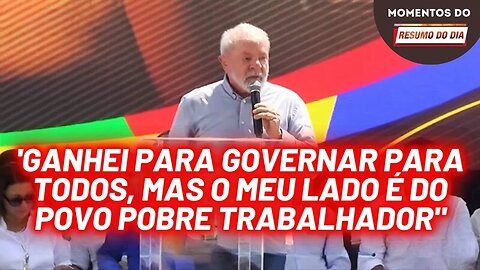 Lula relança programa luz para todos na Amazônia | Momentos do Resumo do Dia