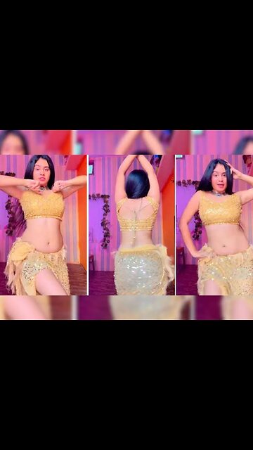 Super belly dance by girl