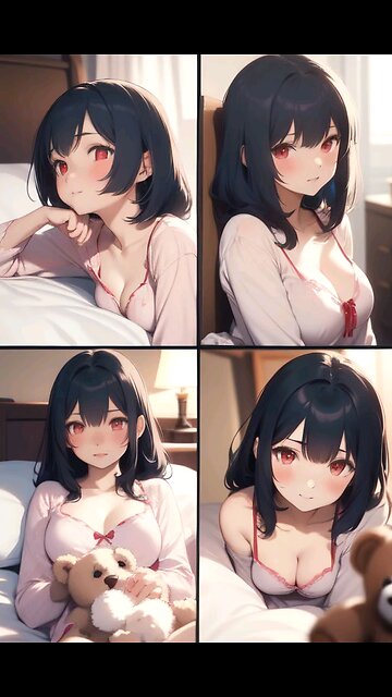 animation short girl anime