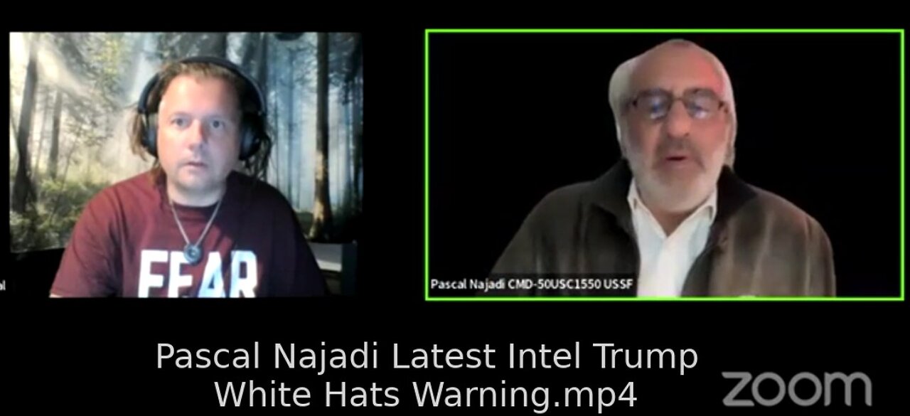 Pascal Najadi Latest Intel Trump White Hats Warning