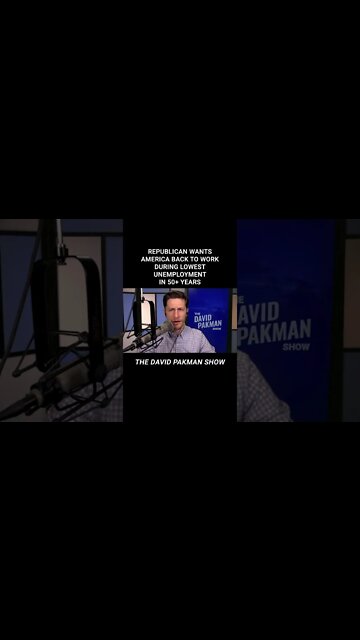 Republican Wants America "Back to Work" During Lowest Unemployment in 50+ Years #shorts