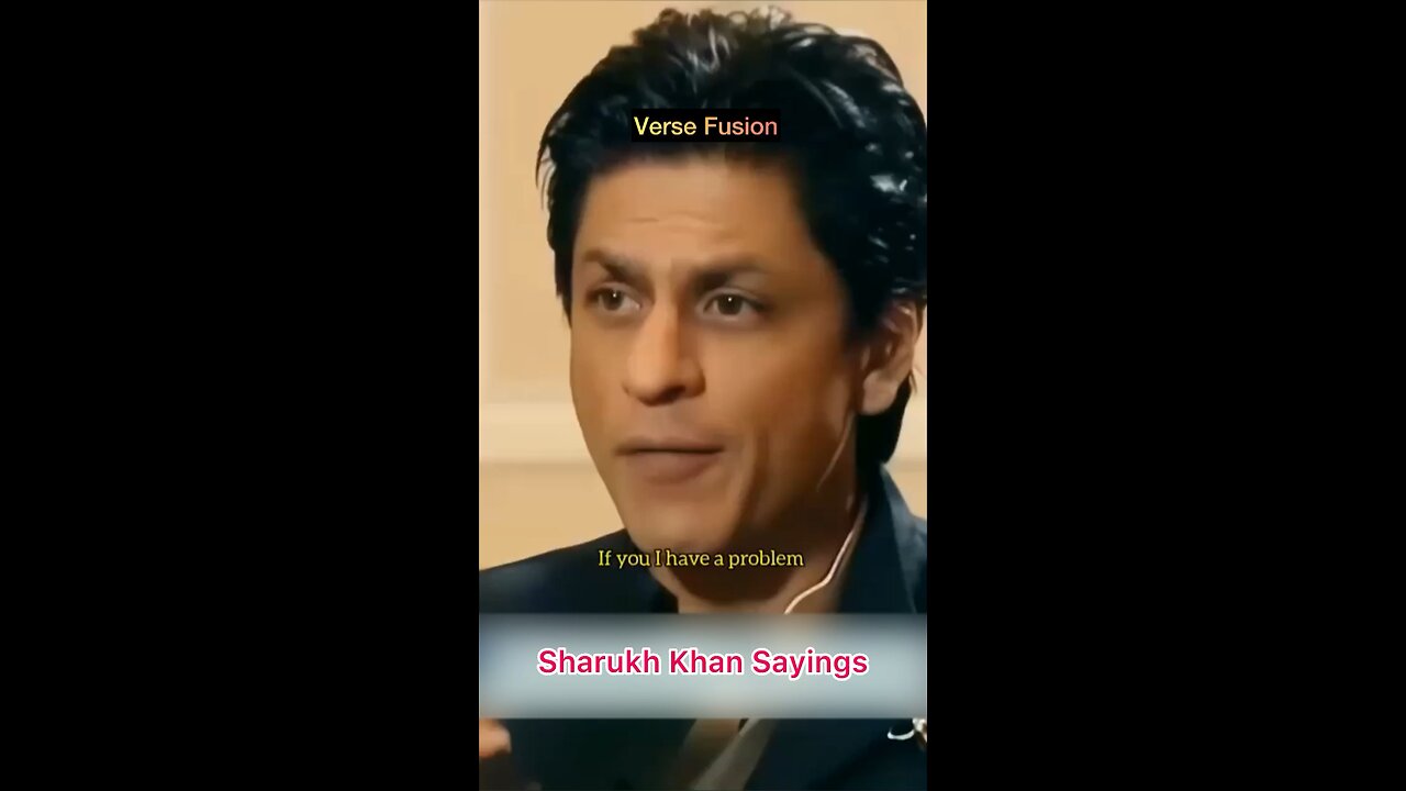 The Indian actor Sharukh Khan’s thoughts about Islam and religion #sharukhkhan #Islam #muslim #viral