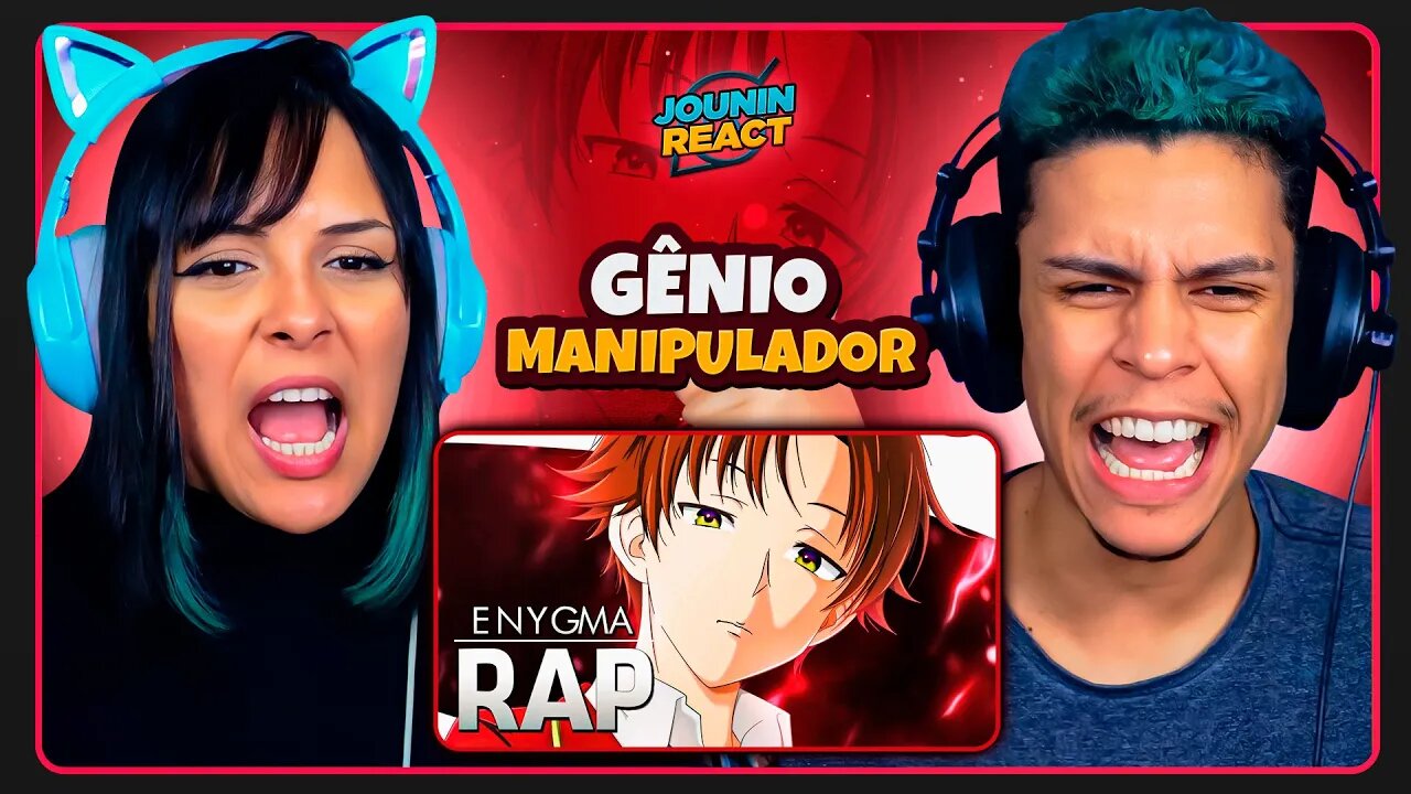 Rap do Ayanokoji (Youkoso Jitsuryoku) | Gênio Manipulador | Enygma 42 | [React em Casal] 🔥