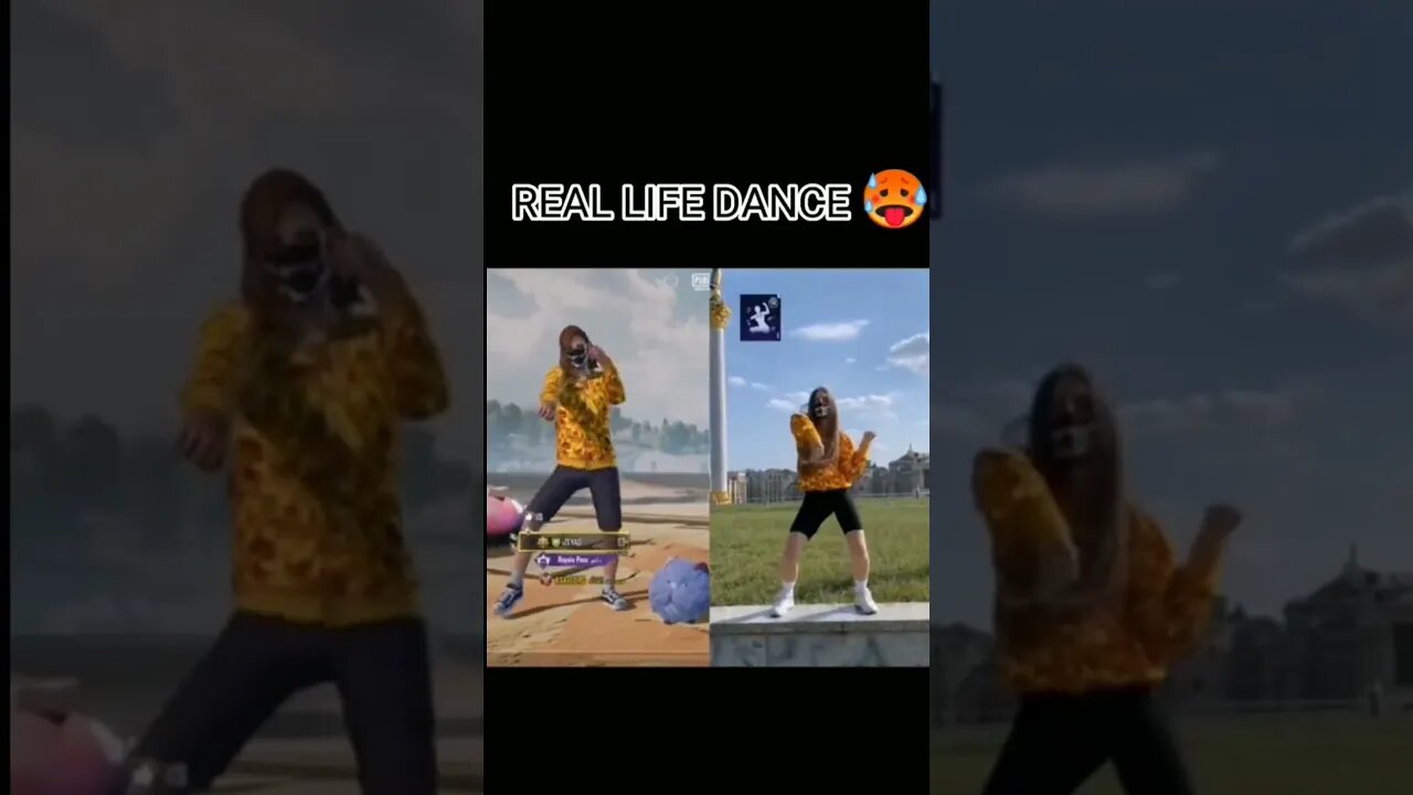 pubg dance in real life 🥰🤩🤩 #pubgshorts #pubgm #pubgmobile #pubgmoments #1000subscriber #iphone