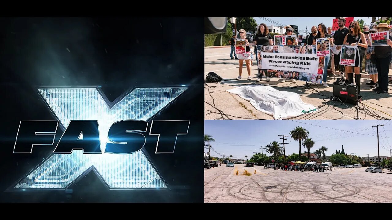 FAST X Movie Shooting Disturbing A Neighborhood & Promoting Illegal Street Racing