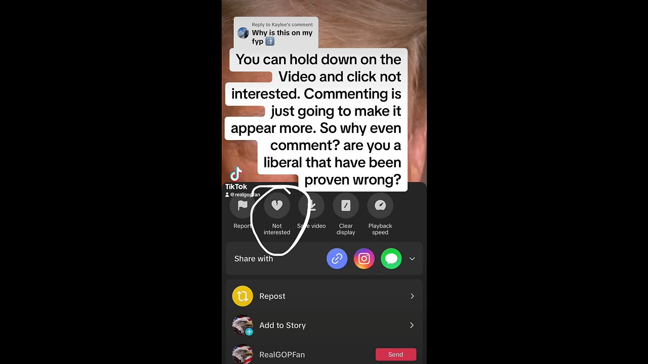 Replying to - Kaylee Some people are dumb and dont know how tiktok works