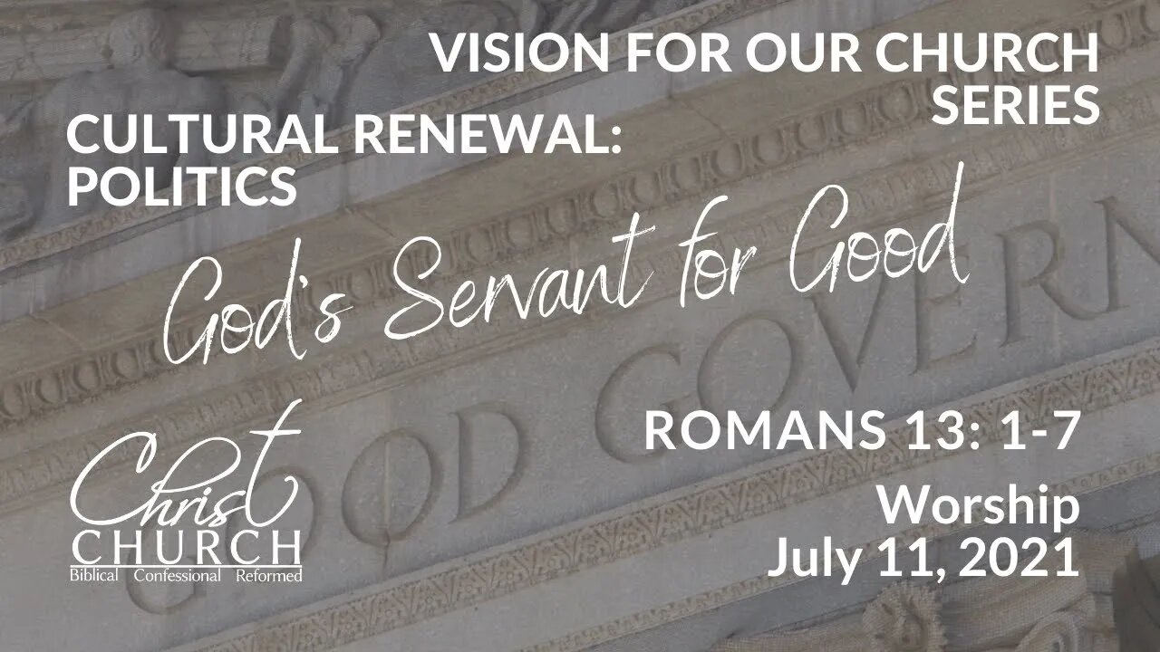 Christ Church OPC - Flower Mound, Texas - July 11, 2021 - Live Stream