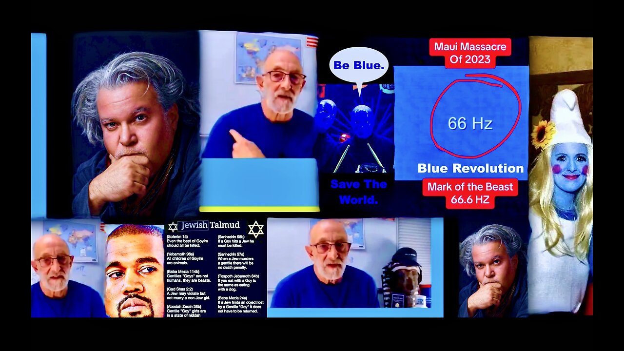 Clif High Blue Revolution Exposes Khazarian Mafia Victor Hugo Smurf Cosplay Community Join Forces