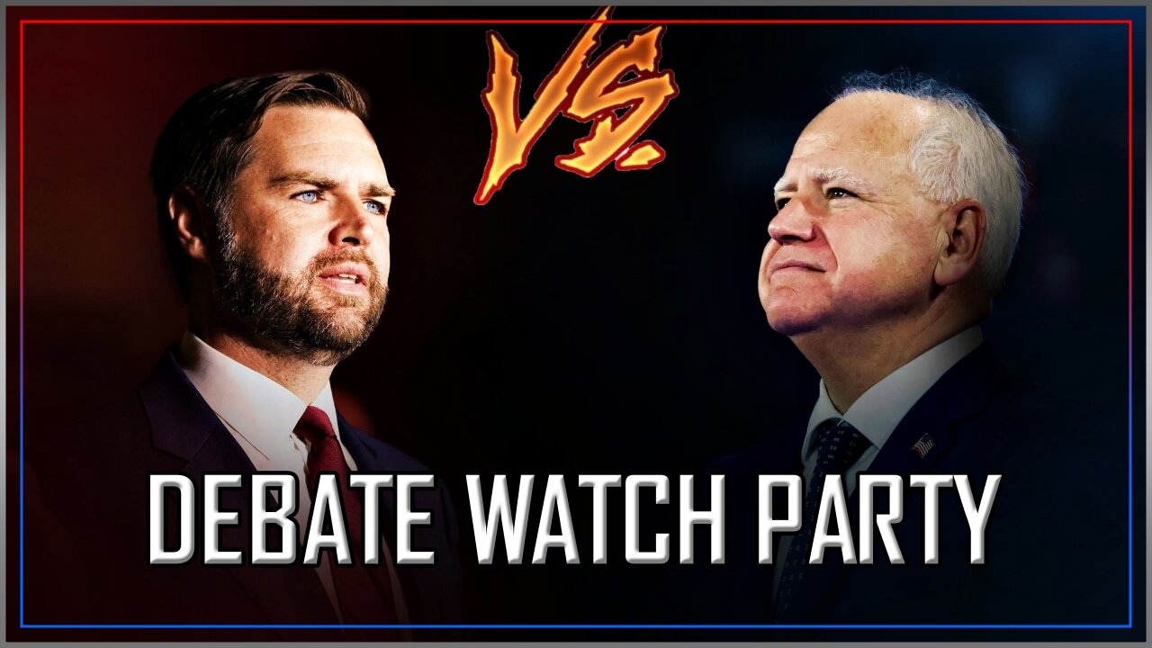 JD VANCE vs Tampon Tim Debate Watch Party!!!