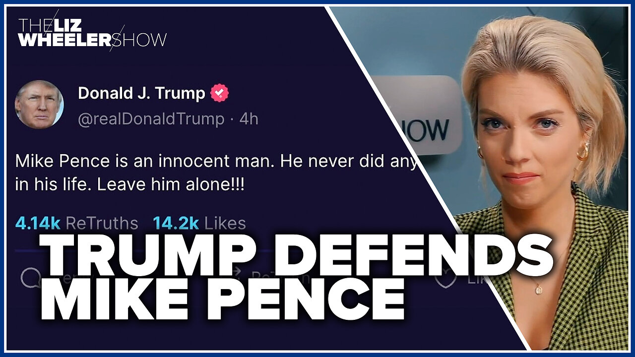 Trump defends Mike Pence