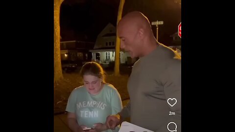 The Rock surprising people