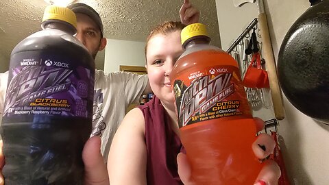 Mtn Dew Game Fuel: Citrus Cherry and Citrus Blackberry Taste Test