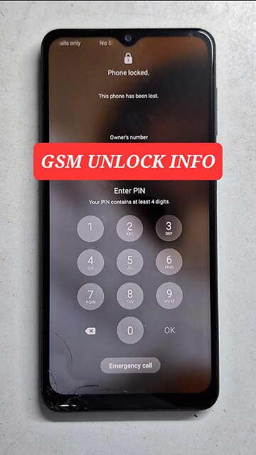 Samsung A12s A127F Lost Mode & MDM Lock Remove Done BY GSM UNLOCK INFO