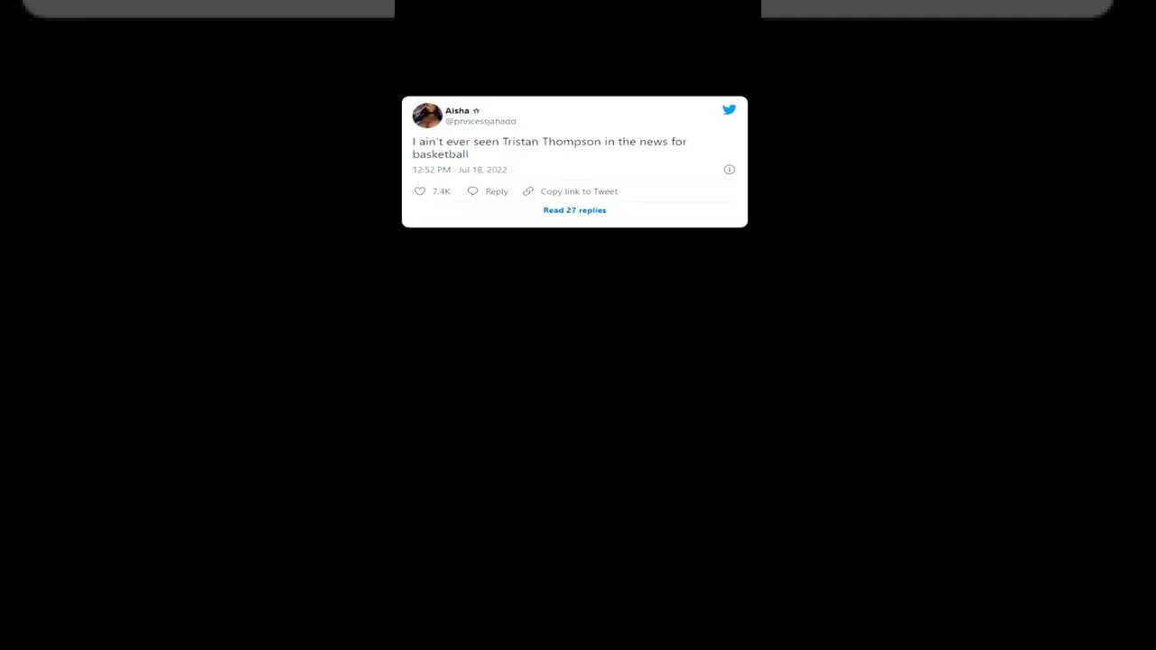 People react to Tristan Thompson holding hands with mystery woman after clubbing in Greece