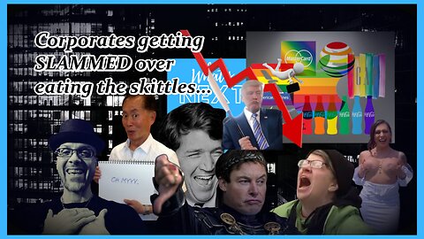 CORPORATE CHOKING ON RAINBOWS...