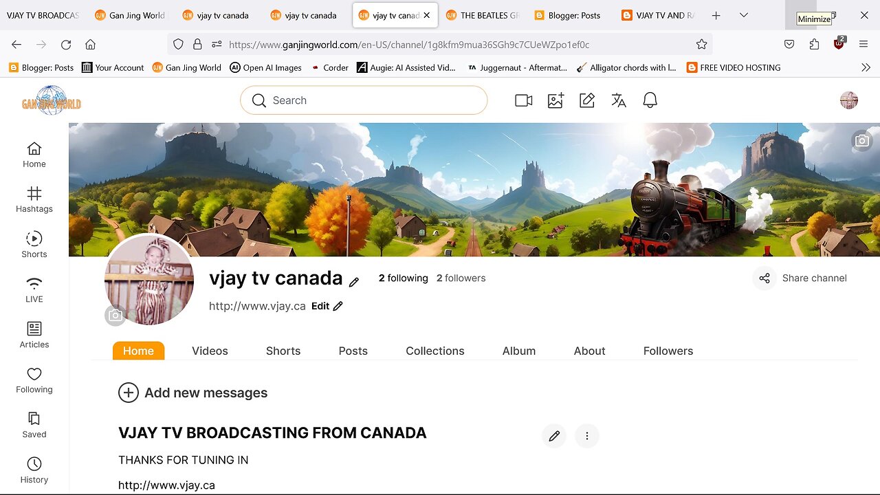 FIRST IMPRESSION OF GANJING WORLD VIDEO PLATFORM
