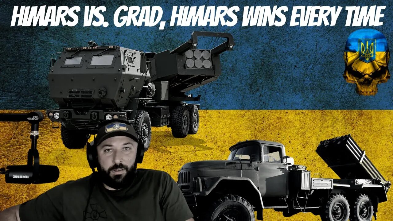 Ukraine War Footage: HIMARS vs. Grad, HIMARS Wins Every Time