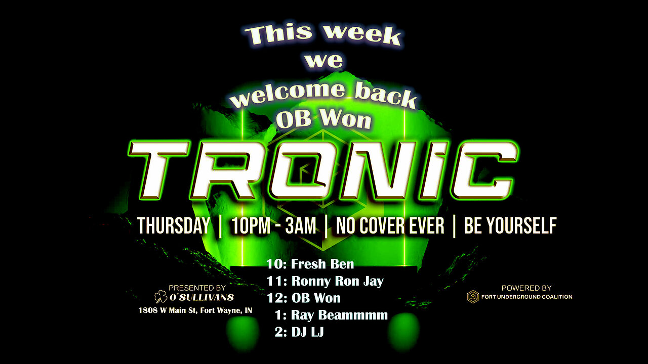 Tronic Thursdays