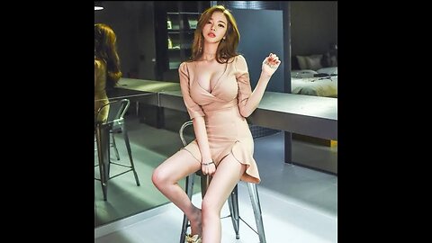 Girl Model on street 