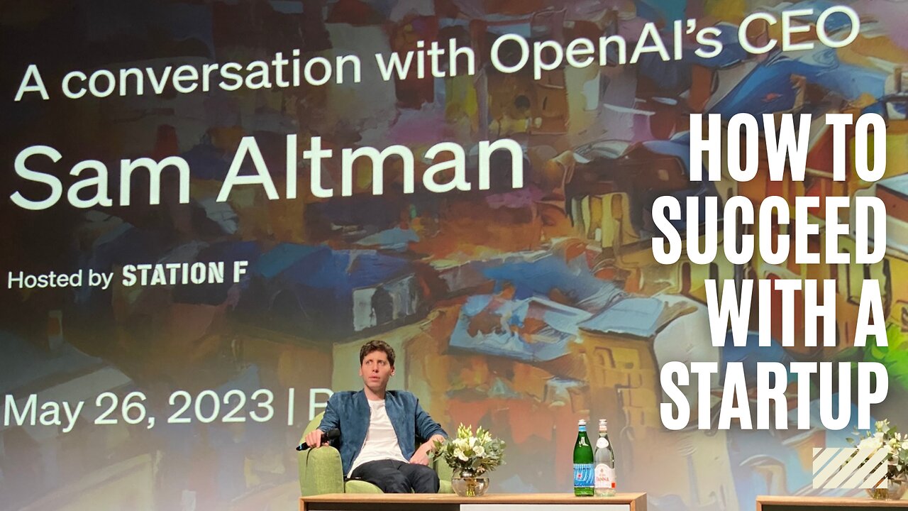 Sam Altman on how to build a billion dollar tech company
