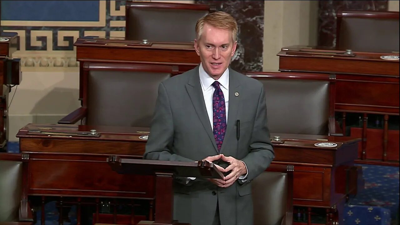 Senator James Lankford Discusses Charitable Giving on the Senate Floor