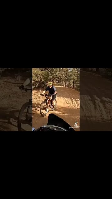 My new hobby dodging Mtn Bikers