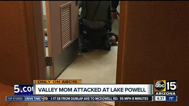 Scottsdale mother stabbed at Lake Powell
