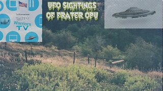 the UFO sightings of Frater opu