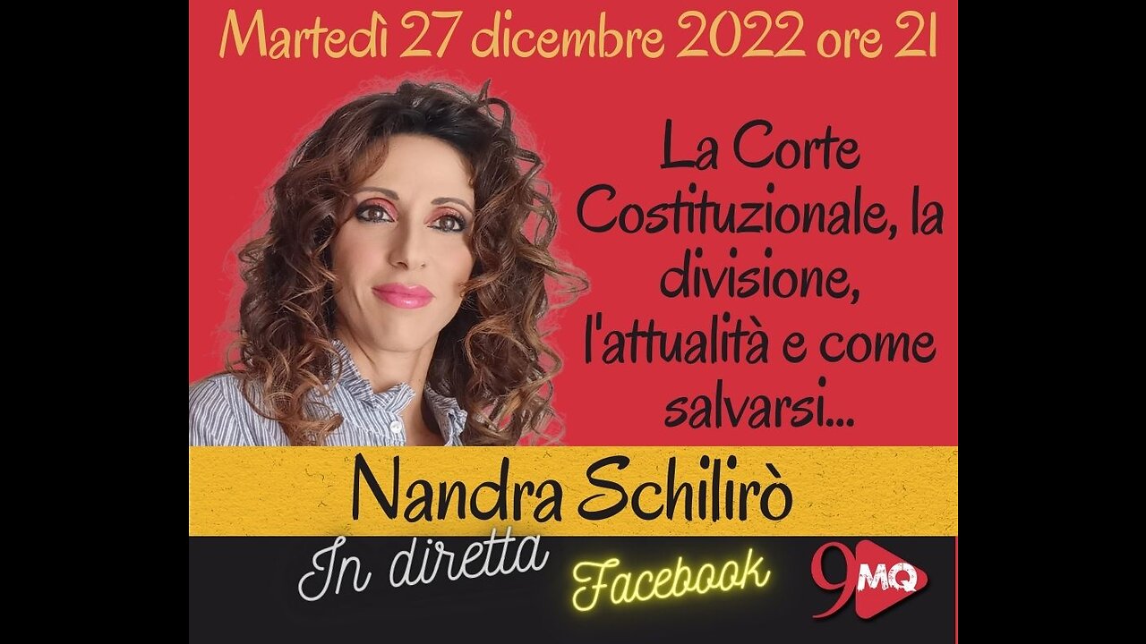 Nandra Schilirò: Corte Costituzionale, attualità, censura e tanto altro