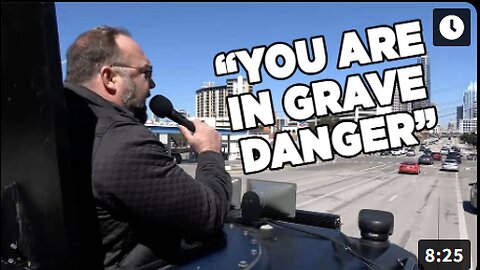 "YOU ARE IN GRAVE DANGER" Alex Jones Warned OF The Great Reset Culling Last Year