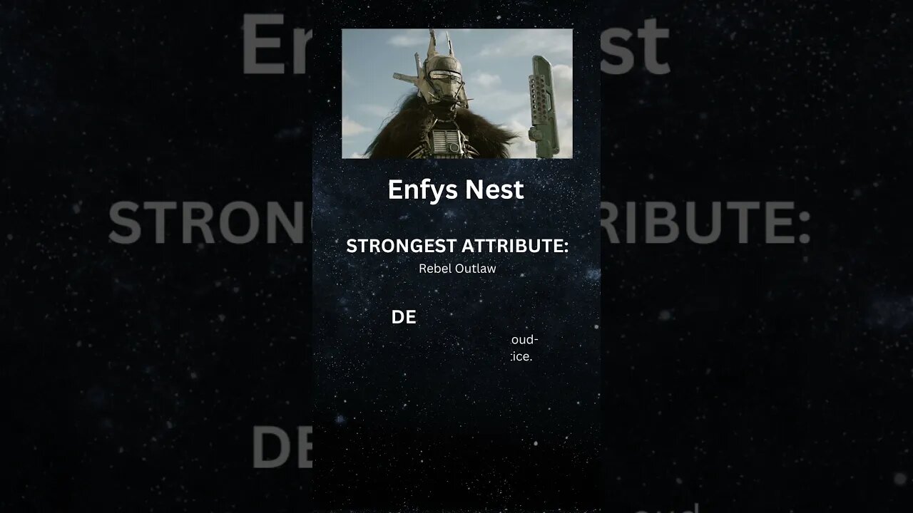 Star Wars Character Spotlight: Enfys Nest #shorts