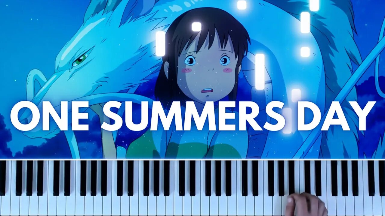 "One Summers Day" from Spirited Away (Piano Cover)