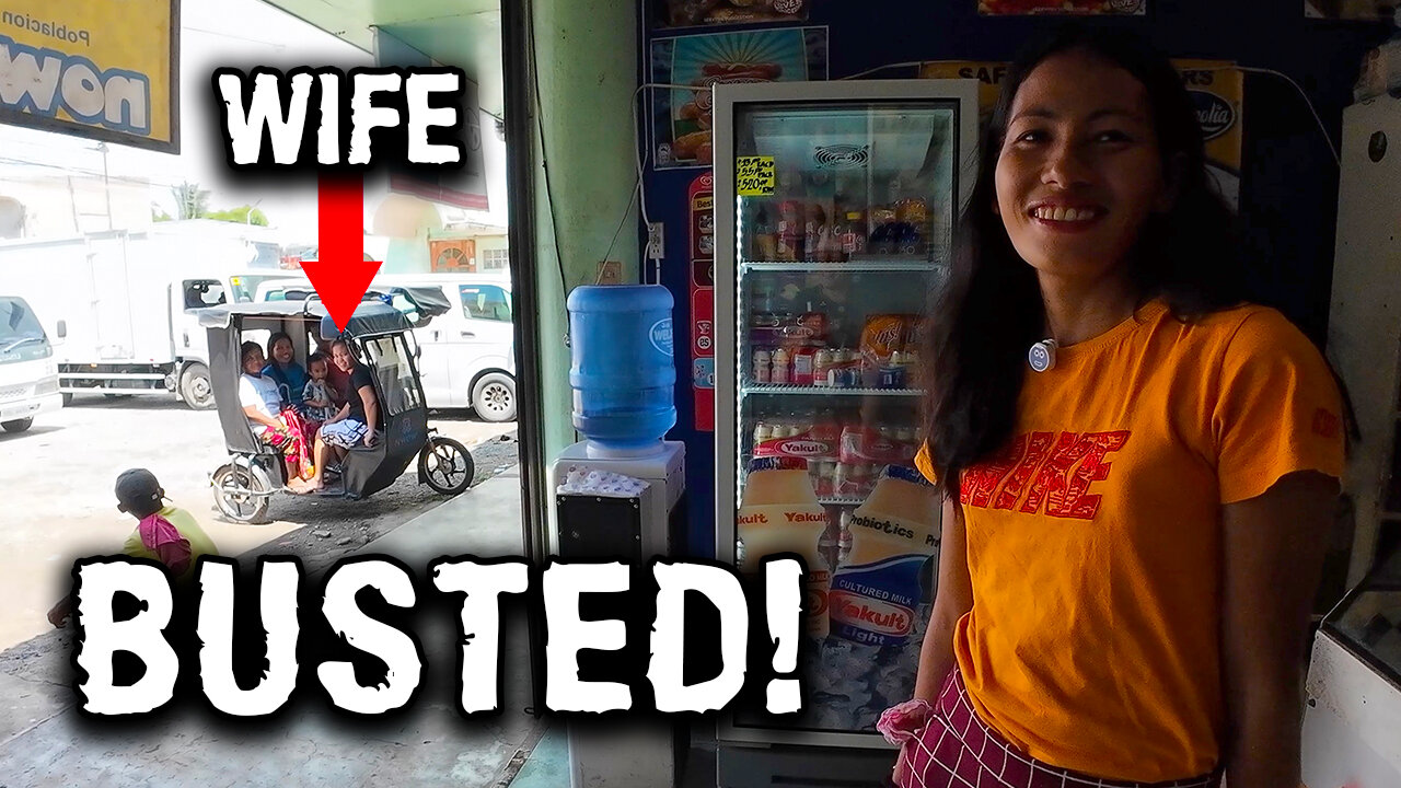 Wife Catches Husband Buying Chicken With Filipina Friend!