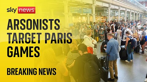 Olympic 'sabotage': Arsonists target high-speed rail routes|News Empire ✅