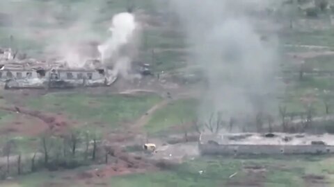 Mortars falling on the positions of the RF Armed Forces!