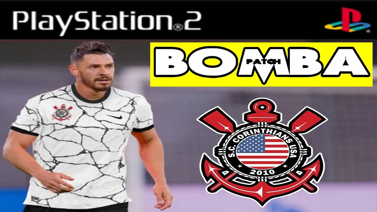 BOMBA PATCH 2021/2022 PS2 BRASILEIRÃO SÉRIE A e B + LIBERTADORES 100% ATUALIZADO ISO GRÁTIS