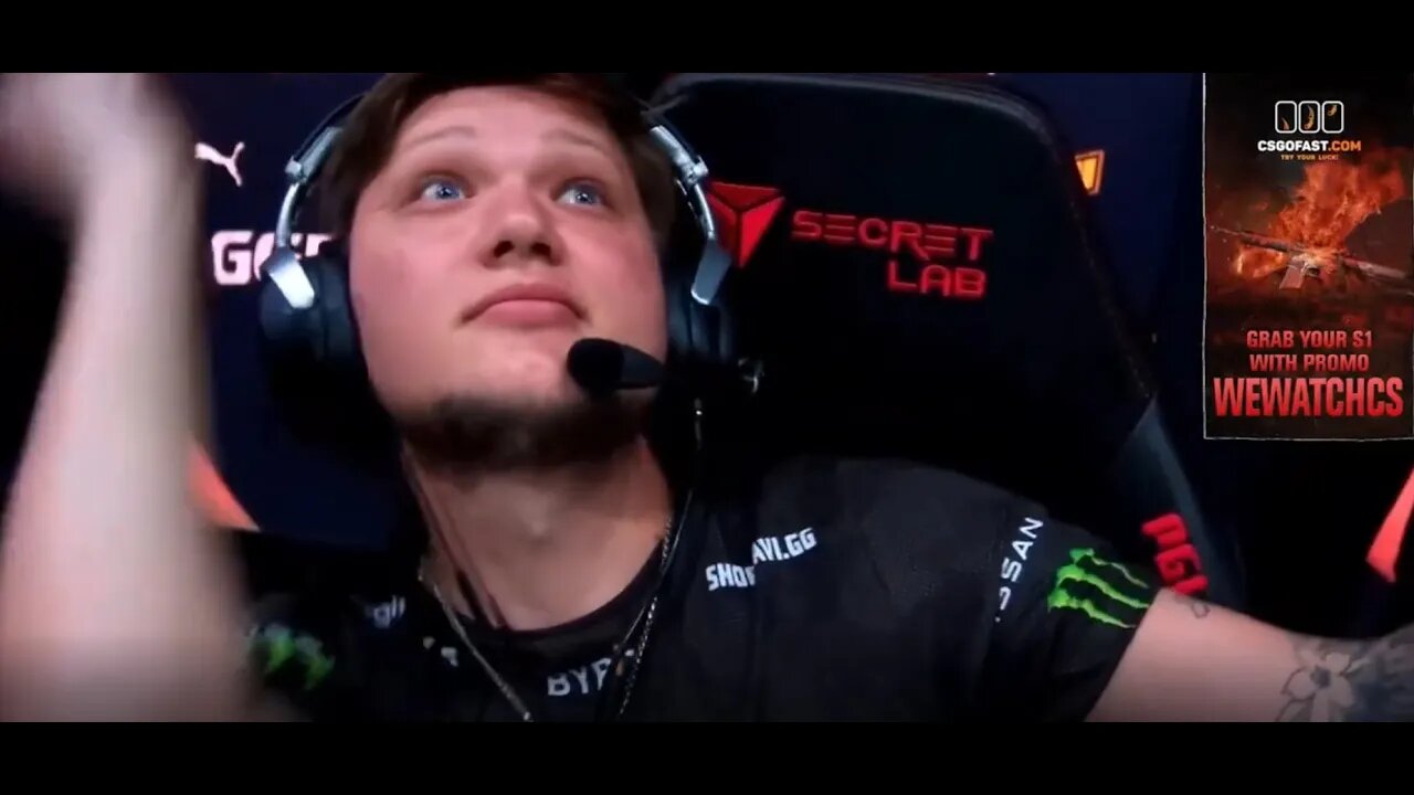 s1mple the showman memes on sjuush Antwerp 2022