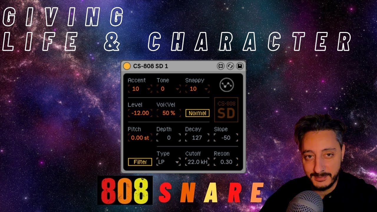 Give Life & Character to your 808 snare 🥁 🧼