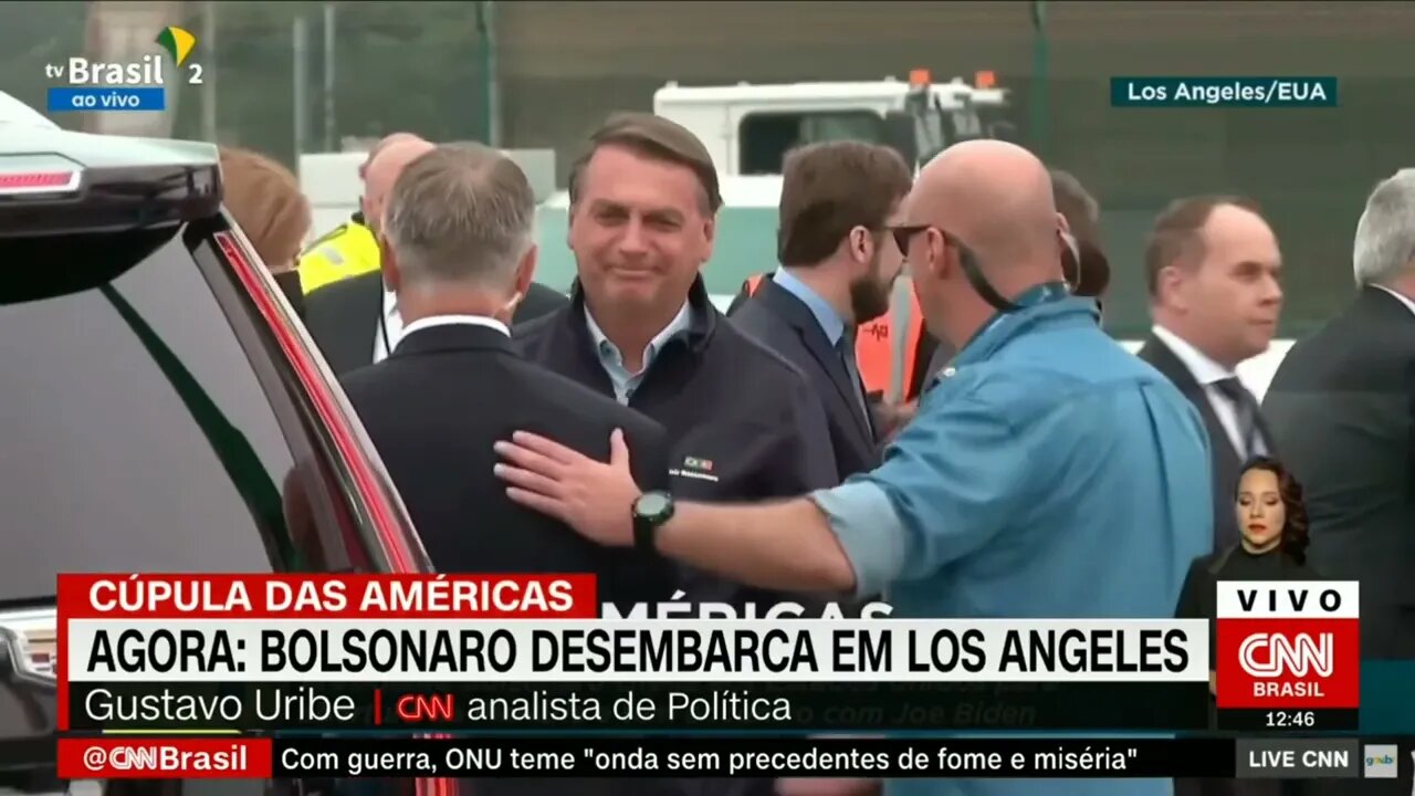 Primeiro encontro entre Biden e Bolsonaro em Los Angeles para a Cúpula das Américas | @SHORTS CNN