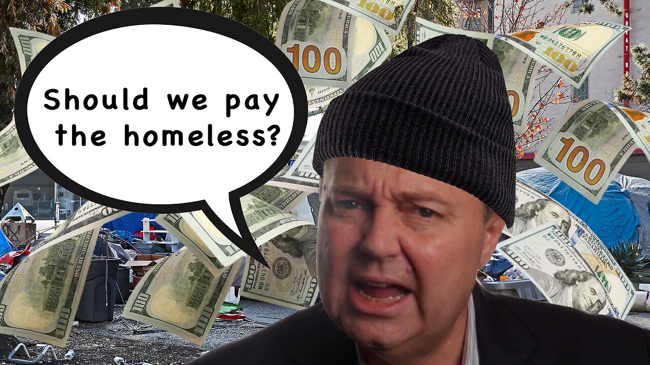 Pastor Scott Show - PAY the HOMELESS?