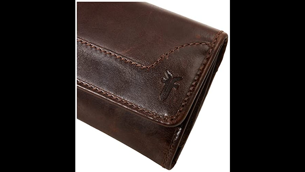 FRYE Melissa Continental Snap Leather Wallet